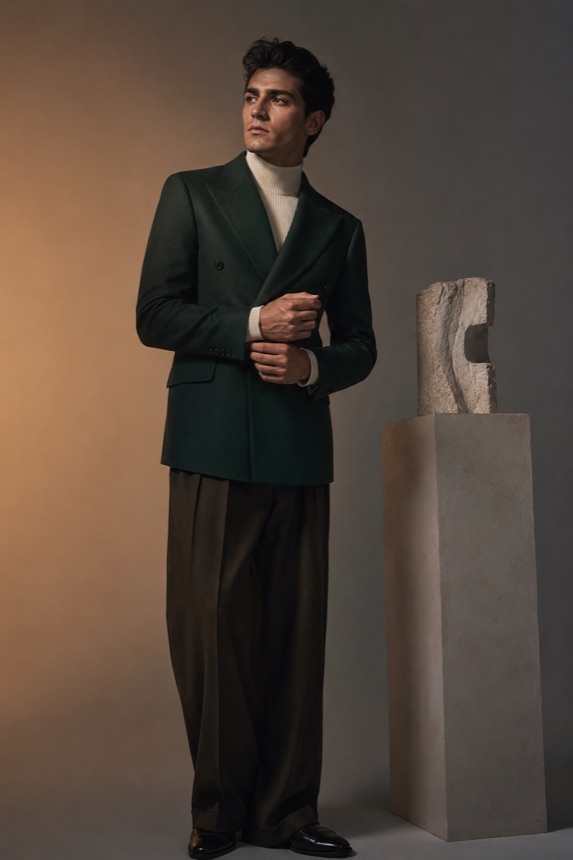 Low-light studio portrait for sharpening and denoise